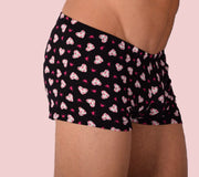 XS/S Mini Boxer SMU Hipster Flower Hearts 43120 MX127