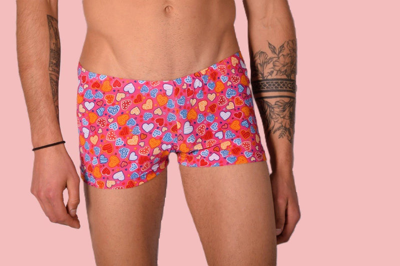 XS/S SMU Hipster Underwear Happy Hearts 43119 MX123