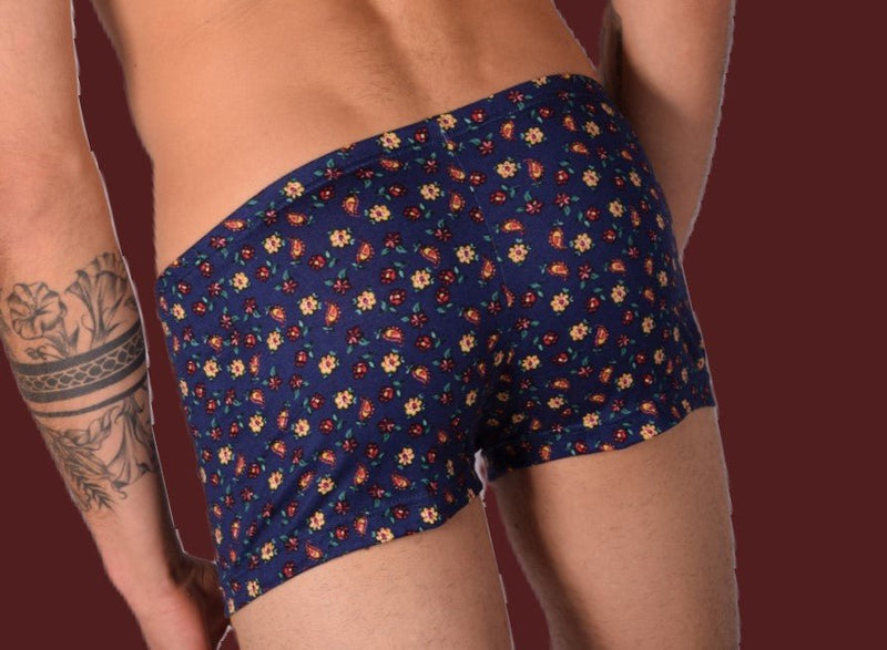 XS/S SMU Mens Hipster Underwear Flower Print 43115 MX124