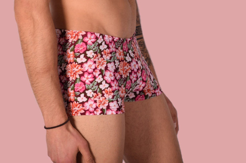 XS/S SMU Mens Hipster Underwear Flowers 43133 MX127