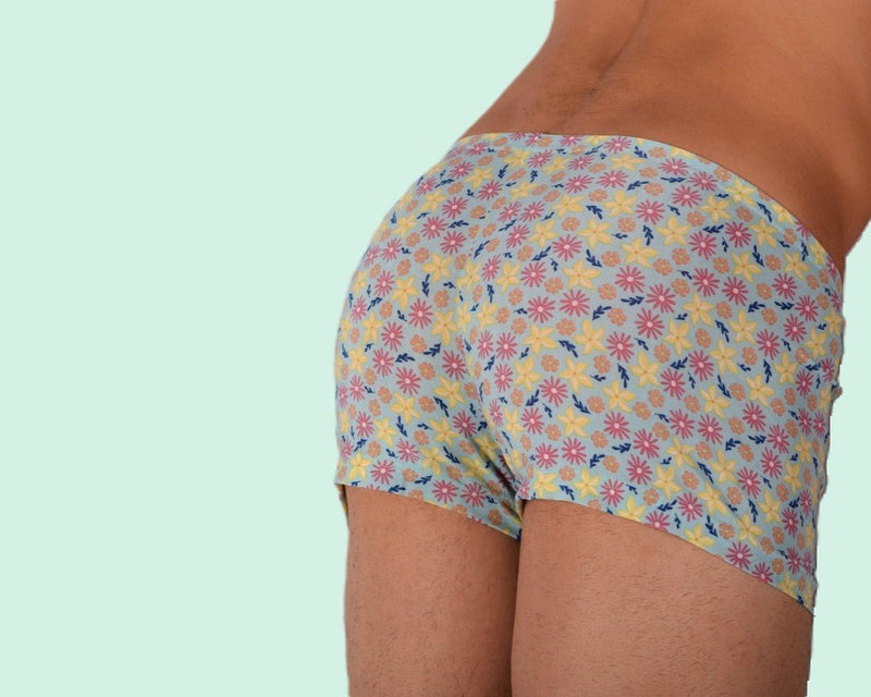 XS/S SMU Mens Hipster Underwear Mint Print 43114 MX129