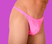 XS/S SMU Mens Silky Swim - Thong Pink 33429 MX116