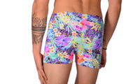 XS/S SMU Mens Swim Hipster Underwear Abstract 43148 MX123