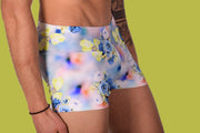 XS/S SMU Mens Swim Hipster Underwear Flowers 43139 MX126