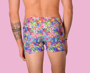 XS/S SMU Mens Swim Hipster Underwear Hot Print 43125 MX127