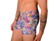 XS/S SMU Mens Swim Hipster Underwear Hot Print 43125 MX126