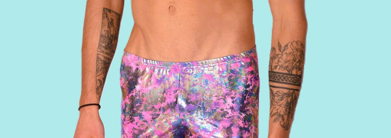 XS/S SMU Mens Swim Hipster Underwear Splash 43131 MX123