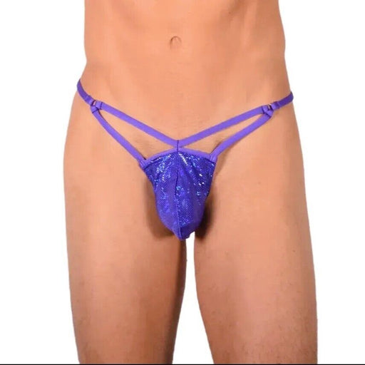 XS/S SMU Sensual Blue Thong MX20 341182