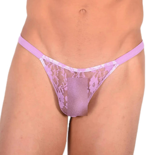 XS/S SMU Sensual C - Thru Light Purple Thong 33568 MX132