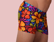 XS/S SMU Swim Hipster Underwear Hot Flowers 43108 MX127