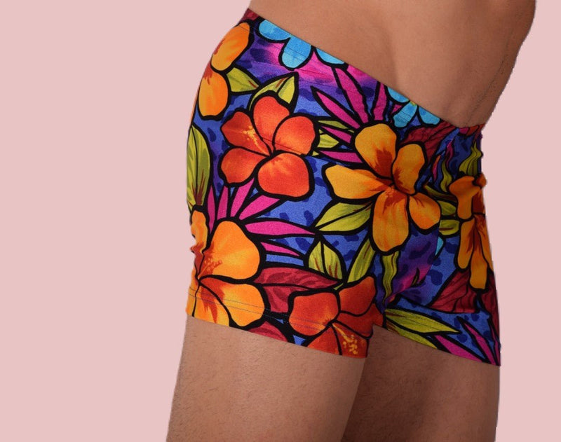 XS/S SMU Swim Hipster Underwear Hot Flowers 43108 MX127