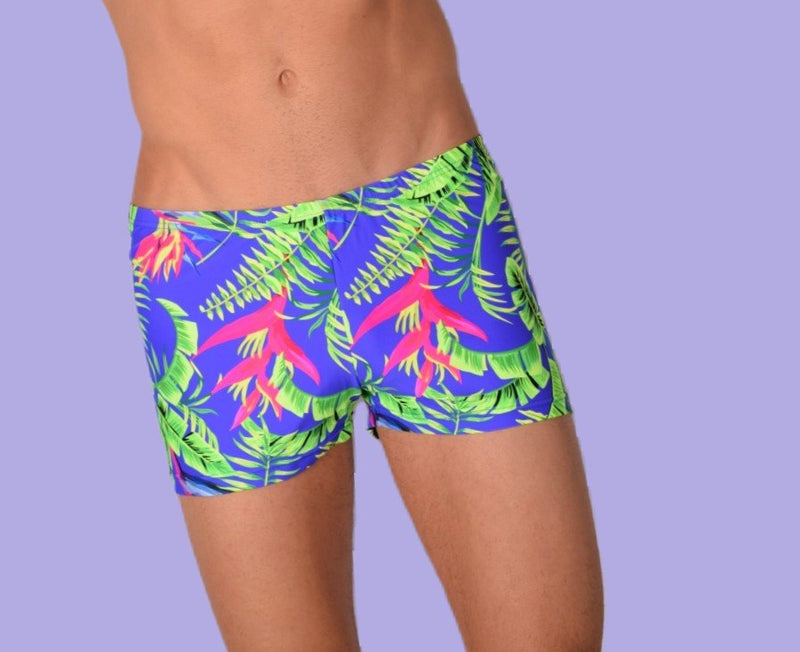 XS/S SMU Swim Hipster Underwear Plants 43149 MX121