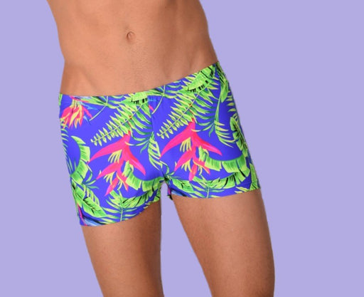 XS/S SMU Swim Hipster Underwear Plants 43149 MX121