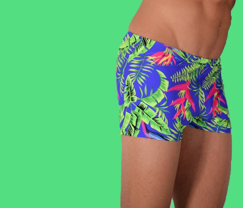 XS/S SMU Swim Hipster Underwear Plants 43149 MX127