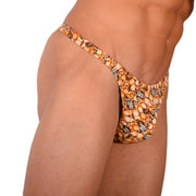 XS/S Smu Swim Tanning Walking around Shells Thong MX18 339626