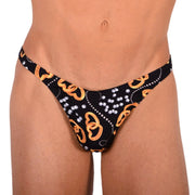 XS/S Smu Tanning Walking around Black Rings Thong MX19 340421