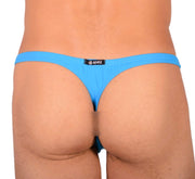 XS/S SMU Tanning Walking around Blue Thong MX20 340614