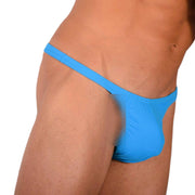 XS/S SMU Tanning Walking around Blue Thong MX20 340615