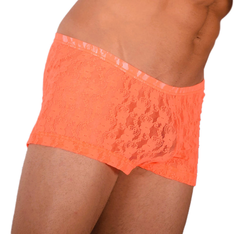 XS/S SMU Tanning Walking around C - Thru Orange Mini Boxer MX19 340375