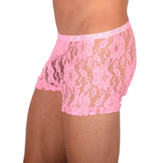 XS/S SMU Tanning Walking around C - Thru Pink Mini Boxer MX19 340343