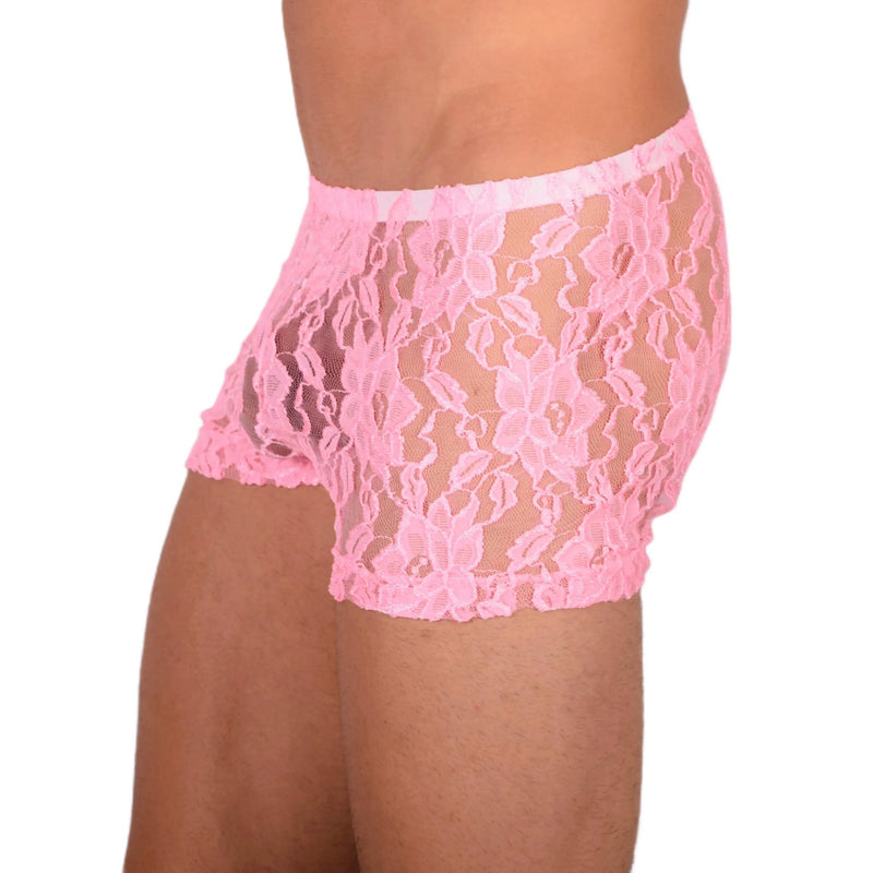 XS/S SMU Tanning Walking around C - Thru Pink Mini Boxer MX19 340343