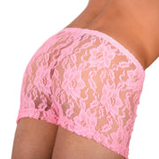 XS/S SMU Tanning Walking around C - Thru Pink Mini Boxer MX19 340344