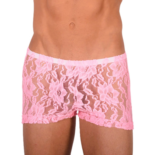 XS/S SMU Tanning Walking around C - Thru Pink Mini Boxer MX19 340341