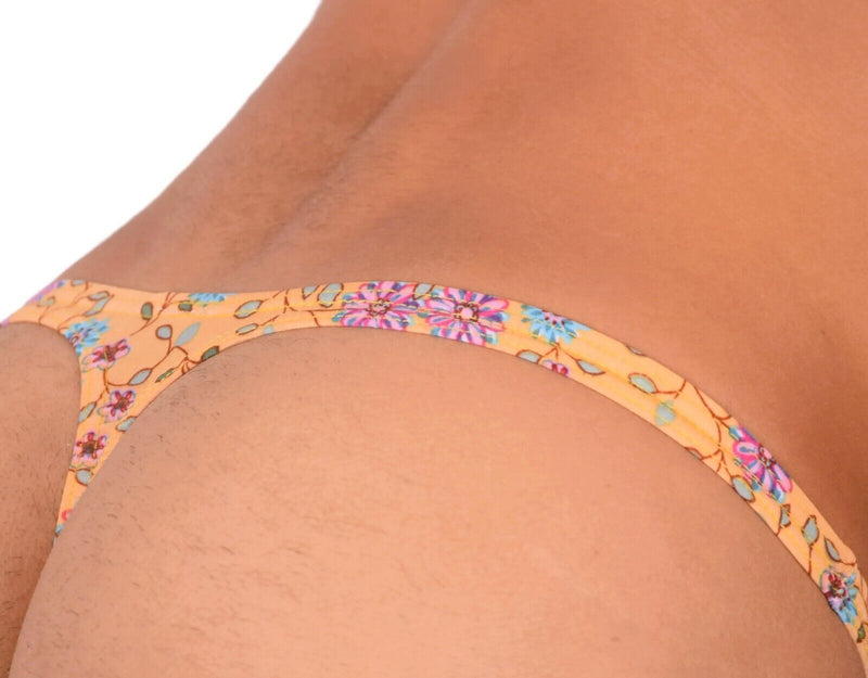 XS/S Smu Tanning Walking around Flowers Thong MX18 339665