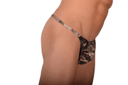 XS/S SMU Thong Rhinestones Camo 28'' 30'' Waist MX10 1006023