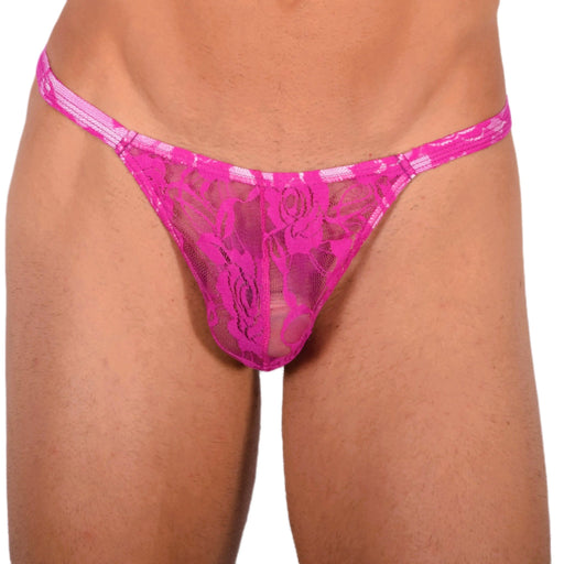 XS/S SMU Walking around C - Throught Pink Thong MX20 340581