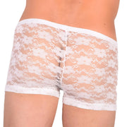 XXS/XS Mini Boxer C - Thru White Floral 33556 MX134