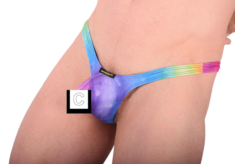 XL JOE SNYDER Thong Bulge Lycra Spandex String Tache BUL02 2