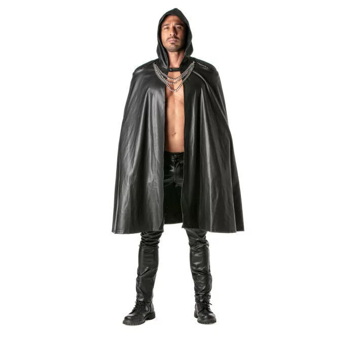 TOF-PARIS Kinky Original Cape with Padded Shoulders and Deep Hood