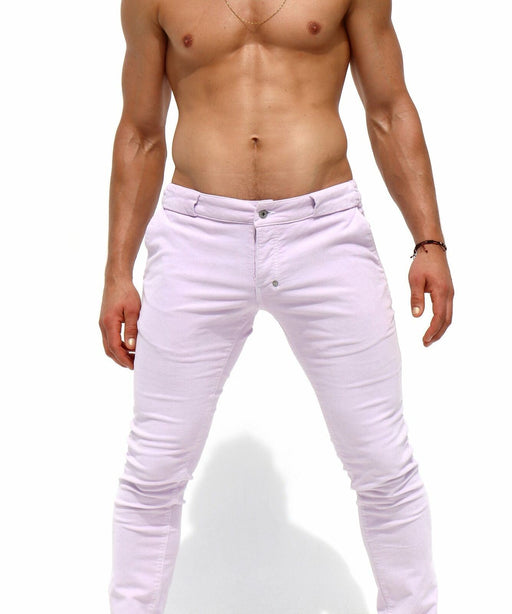 28'' RUFSKIN Pants BOBBY LAVENDER Slim-Fit Straight-Leg Jeans Low Rise - SexyMenUnderwear.com