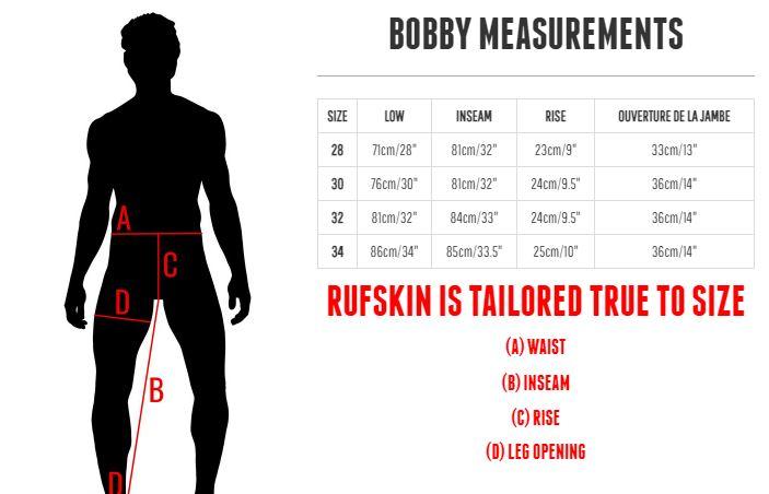 28'' RUFSKIN Pants BOBBY LAVENDER Slim-Fit Straight-Leg Jeans Low Rise - SexyMenUnderwear.com