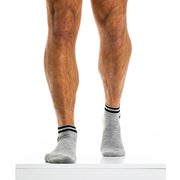 3 Pairs Socks Of Modus Vivendi Ankle Sock Trio Pack Grey XS2010 60A - SexyMenUnderwear.com
