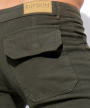 34'' RUFSKIN Pants RANGER FOREST Vintage Stretch Flare-Leg Jeans Twill Cotton - SexyMenUnderwear.com