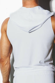 ALEXANDER COBB Athletic Tank Mongoose Mesh Tanktop White 3 - SexyMenUnderwear.com