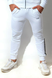 ALEXANDER COBB Soft Cotton Pants Athletic Wear Classic Fresh White & Black 6 - SexyMenUnderwear.com