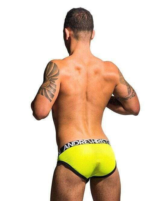 Andrew Christian Andrew Christian Brief Racer Mesh Briefs Slip Black 90700 30