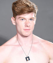 ANDREW CHRISTIAN Ball Chains Equality Pride Necklace Stainless Steel 8578 - SexyMenUnderwear.com