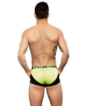 Andrew Christian Boxer Trophy Boy Active Neon Mesh Men Boxers Black 90916 19 - SexyMenUnderwear.com