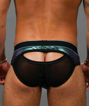 Andrew Christian Brief Back Entry Massive Annaconda Eclipse Mesh Slips 91278 7 - SexyMenUnderwear.com