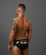 Andrew Christian Brief Back Entry Massive Annaconda Eclipse Mesh Slips 91278 7 - SexyMenUnderwear.com
