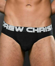 Andrew Christian Brief Bamboo Soft Rayon Antibacterial Briefs Black 92149 49 - SexyMenUnderwear.com