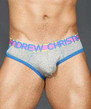 Andrew Christian Brief CoolFlex Briefs Show-it Grey Slip 90937 16 - SexyMenUnderwear.com