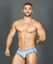 Andrew Christian Brief CoolFlex Briefs Show-it Grey Slip 90937 16 - SexyMenUnderwear.com