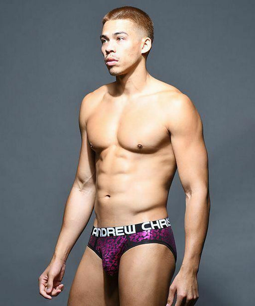 Andrew Christian Brief Posh Leopard Fashion Briefs 92146 37 - SexyMenUnderwear.com