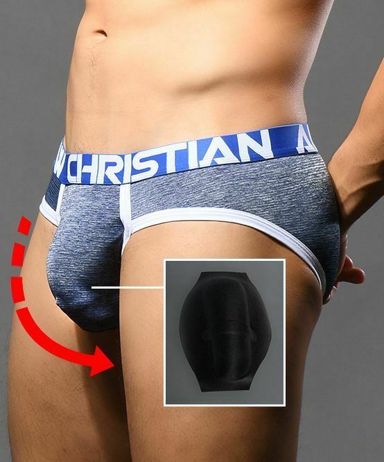 ANDREW CHRISTIAN Briefs Edition Shock Jock Brief Removable Shaping Pad 92425 5 - SexyMenUnderwear.com