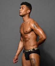 Andrew Christian Briefs Massive Stud Mesh Brief Slimming Waistband 92561 - SexyMenUnderwear.com